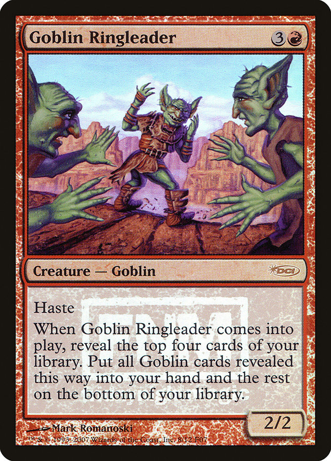 Goblin Ringleader [Friday Night Magic 2007] | Shuffle n Cut Hobbies & Games