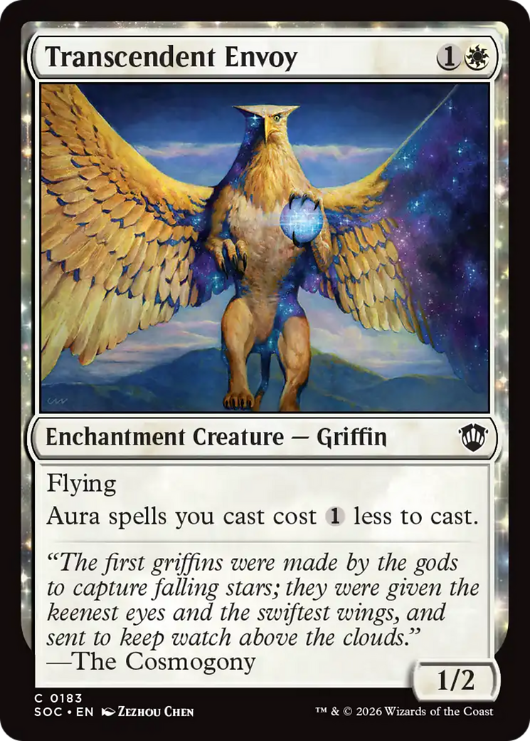 Transcendent Envoy [Secrets of Strixhaven Commander] | Shuffle n Cut Hobbies & Games