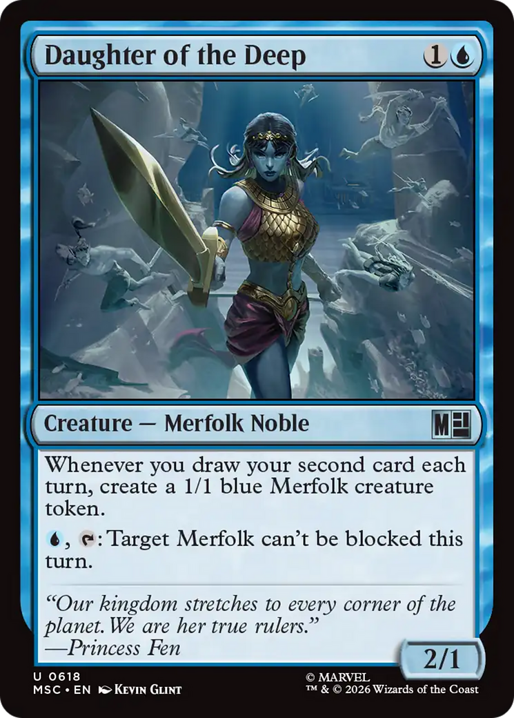 Daughter of the Deep [Marvel Super Heroes Commander] | Shuffle n Cut Hobbies & Games