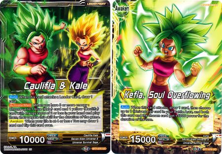 Caulifla & Kale // Kefla, Soul Overflowing (BT7-075) [Assault of the Saiyans] | Shuffle n Cut Hobbies & Games