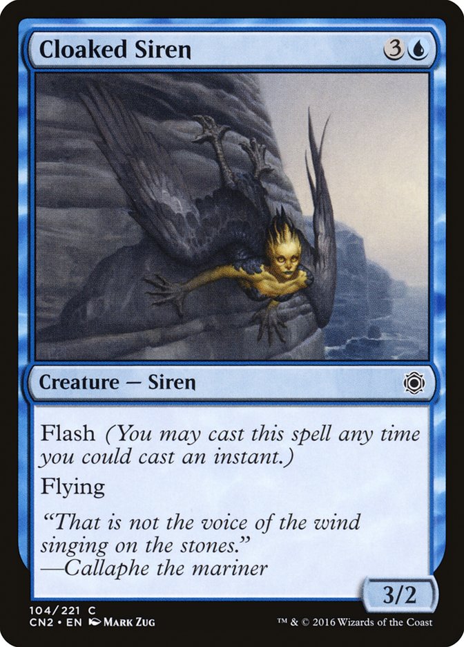 Cloaked Siren [Conspiracy: Take the Crown] | Shuffle n Cut Hobbies & Games