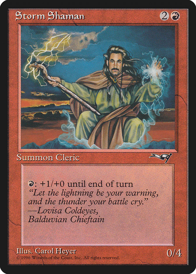 Storm Shaman (Male) [Alliances] | Shuffle n Cut Hobbies & Games