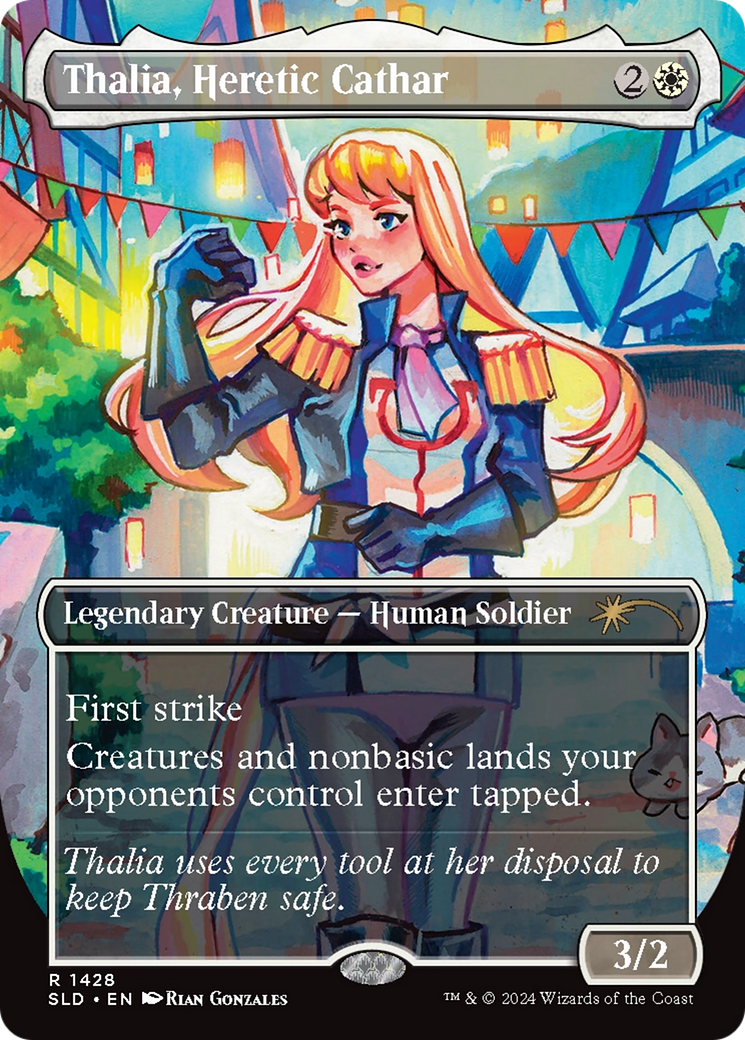 Thalia, Heretic Cathar [Secret Lair Drop Series] | Shuffle n Cut Hobbies & Games