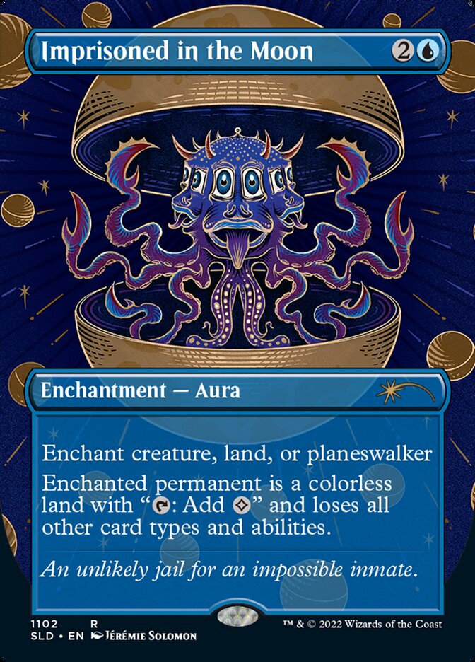 Imprisoned in the Moon (Borderless) [Secret Lair Drop Series] | Shuffle n Cut Hobbies & Games