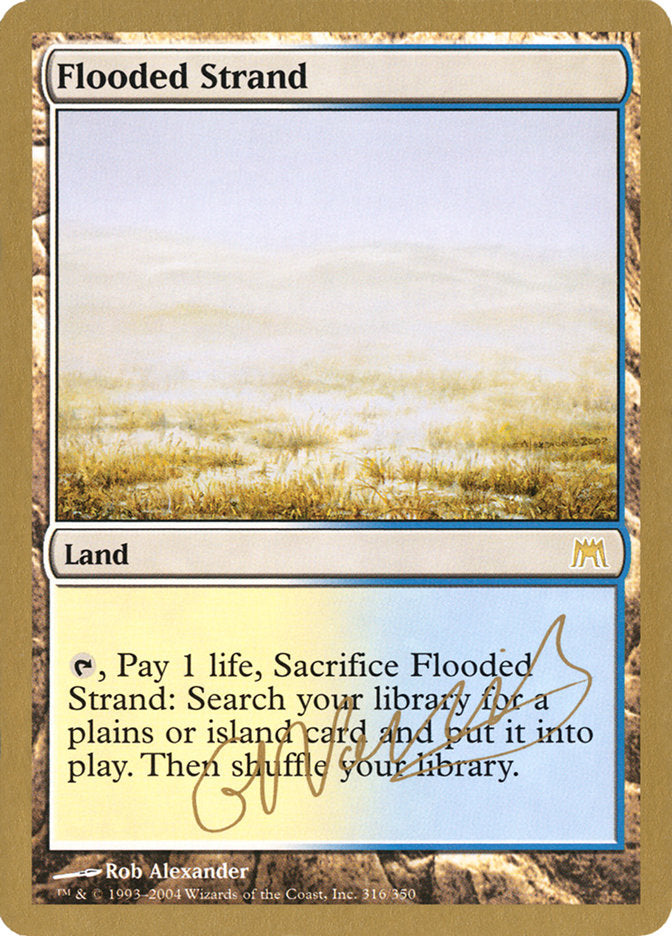 Flooded Strand (Gabriel Nassif) [World Championship Decks 2004] | Shuffle n Cut Hobbies & Games