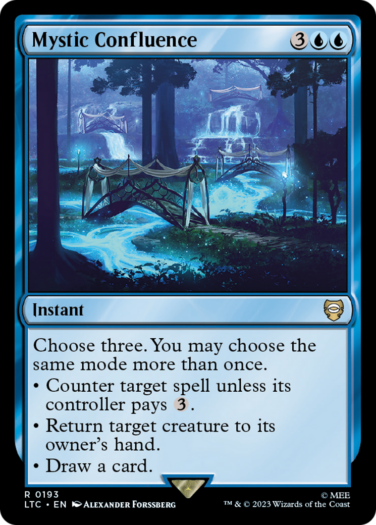 Mystic Confluence [The Lord of the Rings: Tales of Middle-Earth Commander] | Shuffle n Cut Hobbies & Games