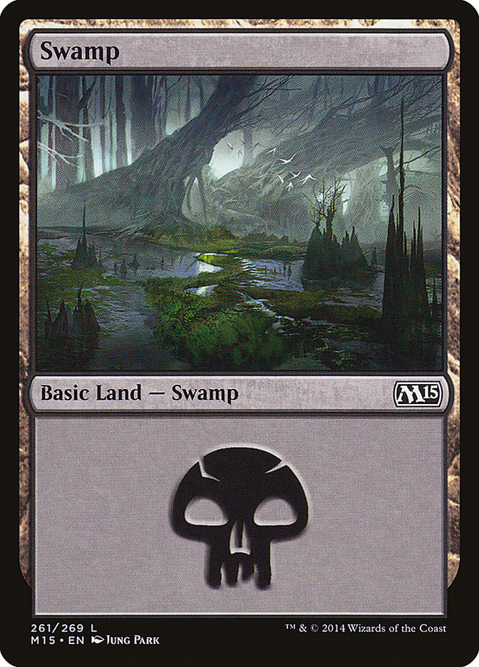 Swamp (261) [Magic 2015] | Shuffle n Cut Hobbies & Games