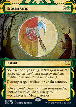 Krosan Grip (Foil Etched) [Strixhaven: Mystical Archive] | Shuffle n Cut Hobbies & Games