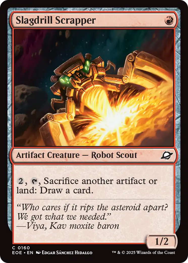 Slagdrill Scrapper [Edge of Eternities] | Shuffle n Cut Hobbies & Games
