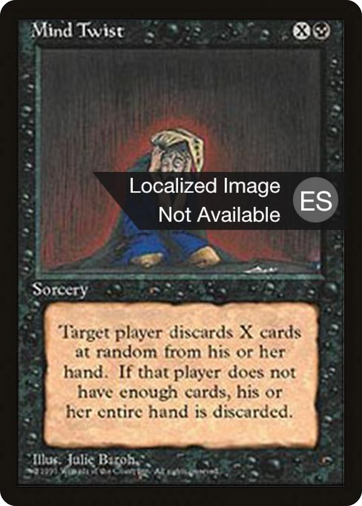 Mind Twist [Fourth Edition Foreign Black Border] | Shuffle n Cut Hobbies & Games