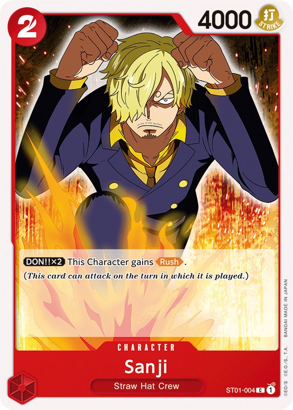 Sanji [Starter Deck: Straw Hat Crew] | Shuffle n Cut Hobbies & Games