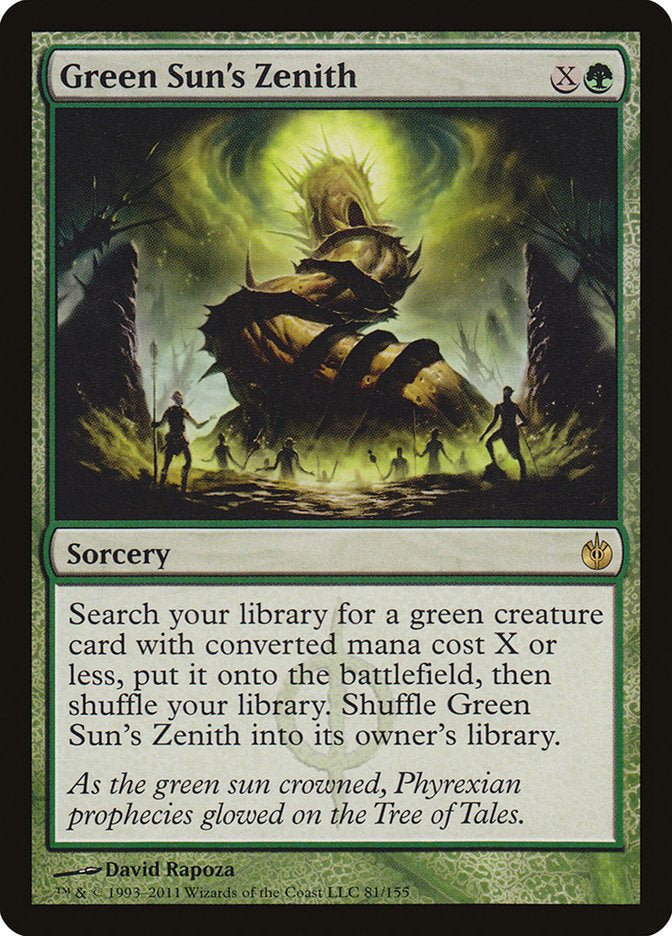 Green Sun's Zenith [Mirrodin Besieged] | Shuffle n Cut Hobbies & Games