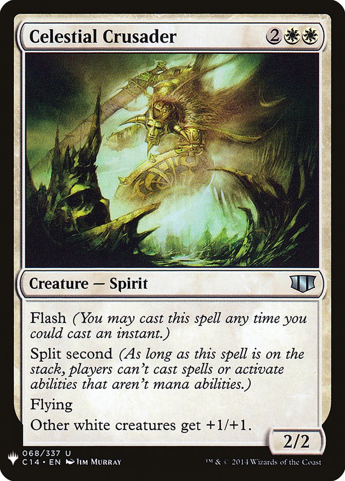 Celestial Crusader [Mystery Booster] | Shuffle n Cut Hobbies & Games