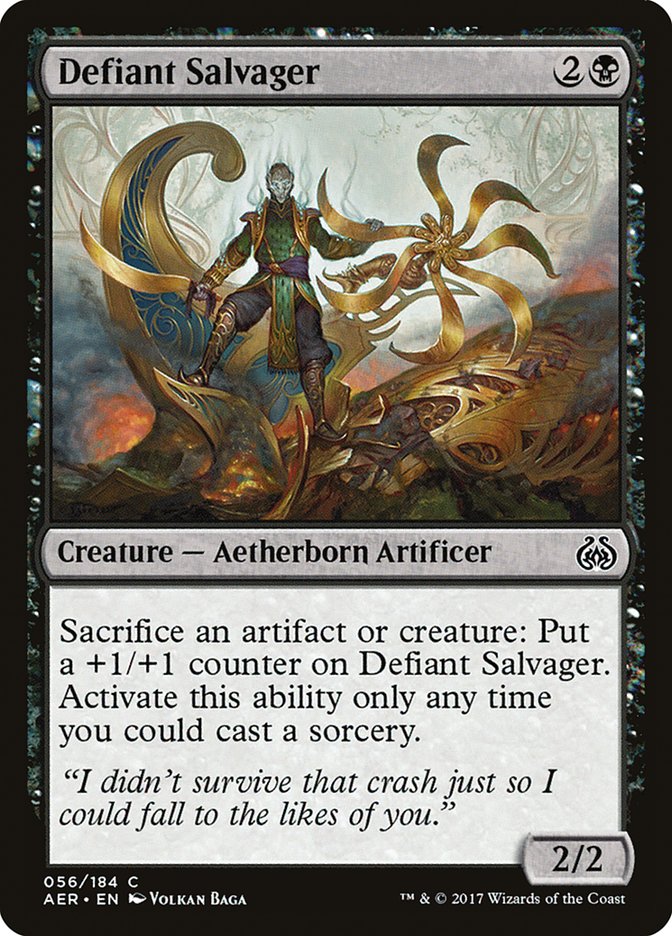Defiant Salvager [Aether Revolt] | Shuffle n Cut Hobbies & Games
