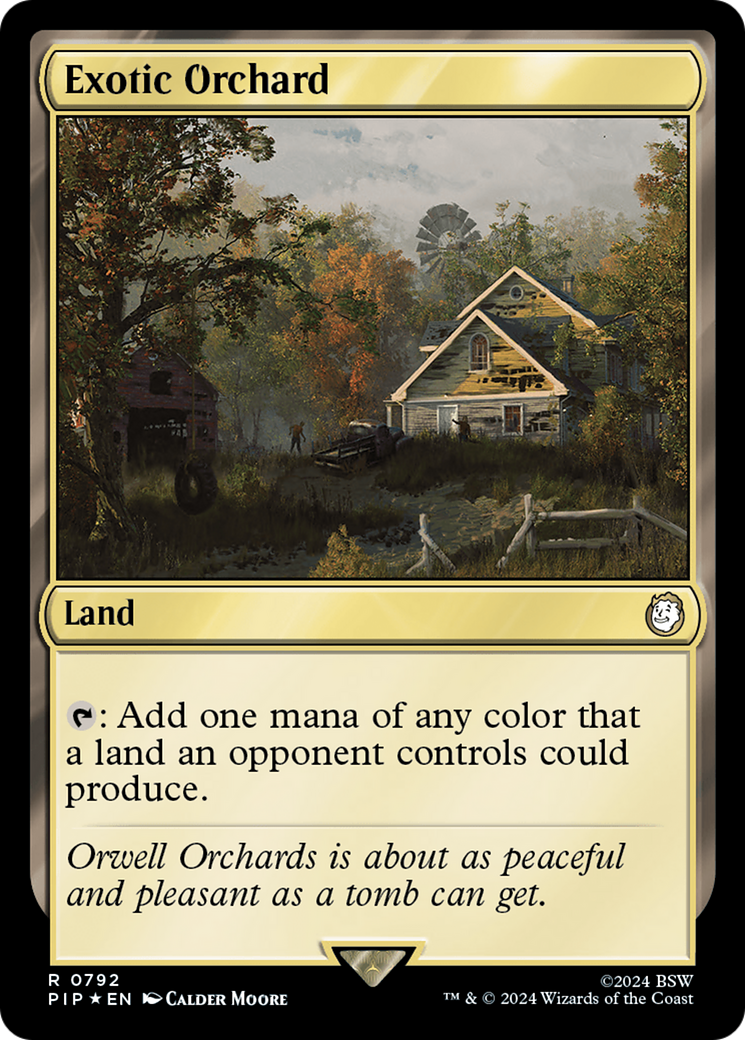 Exotic Orchard (Surge Foil) [Fallout] | Shuffle n Cut Hobbies & Games