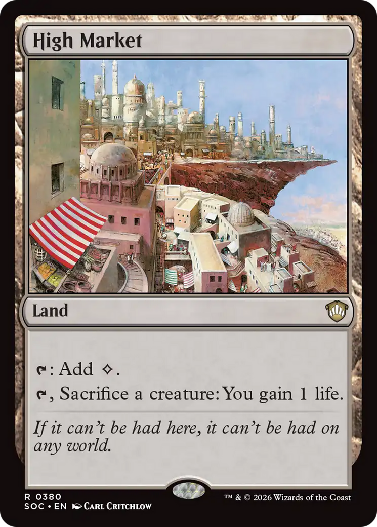 High Market [Secrets of Strixhaven Commander] | Shuffle n Cut Hobbies & Games