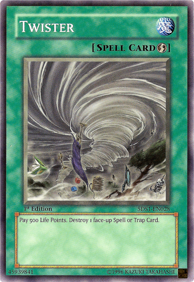 Twister [5DS1-EN028] Common | Shuffle n Cut Hobbies & Games
