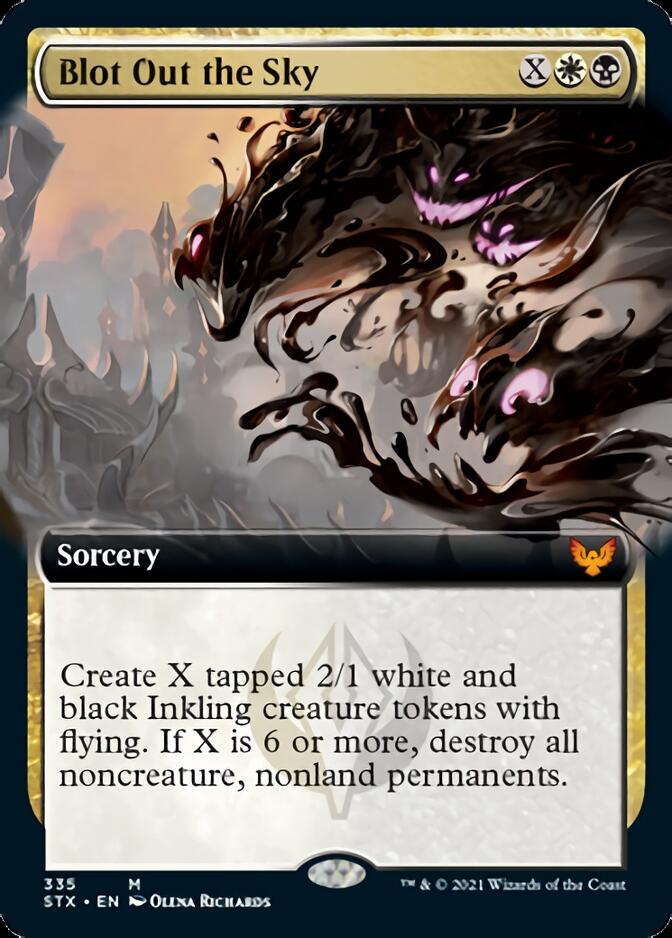 Blot Out the Sky (Extended Art) [Strixhaven: School of Mages] | Shuffle n Cut Hobbies & Games
