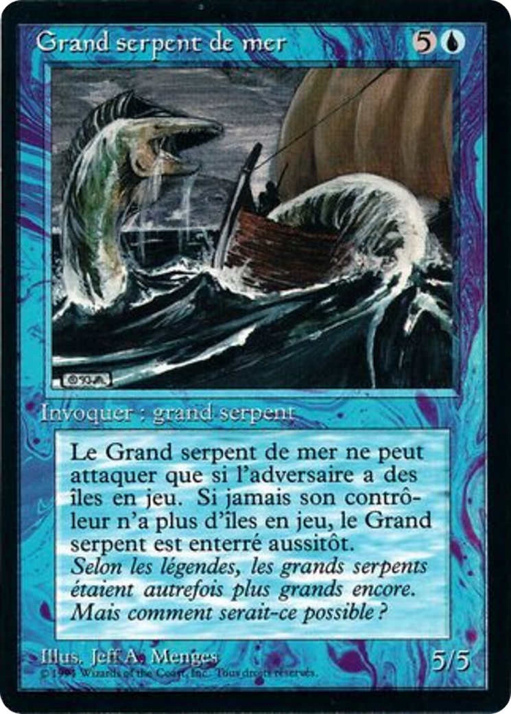 Sea Serpent [Foreign Black Border] | Shuffle n Cut Hobbies & Games