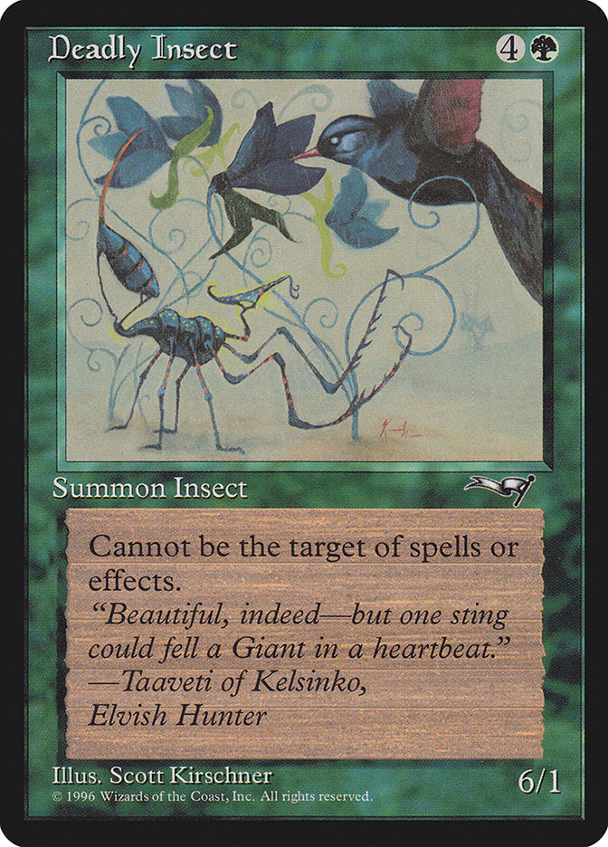 Deadly Insect (Bird Art) [Alliances] | Shuffle n Cut Hobbies & Games