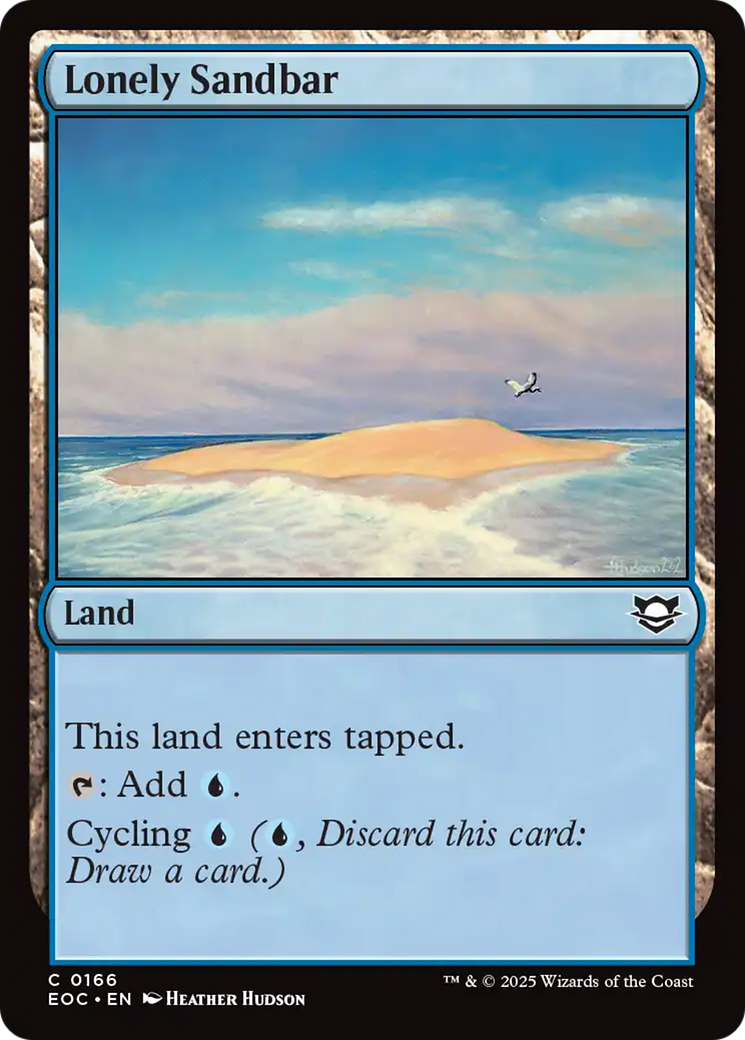 Lonely Sandbar [Edge of Eternities Commander] | Shuffle n Cut Hobbies & Games