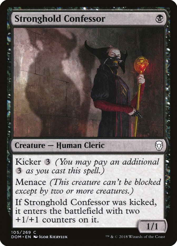 Stronghold Confessor [Dominaria] | Shuffle n Cut Hobbies & Games