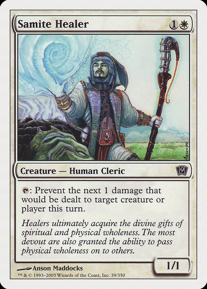 Samite Healer [Ninth Edition] | Shuffle n Cut Hobbies & Games