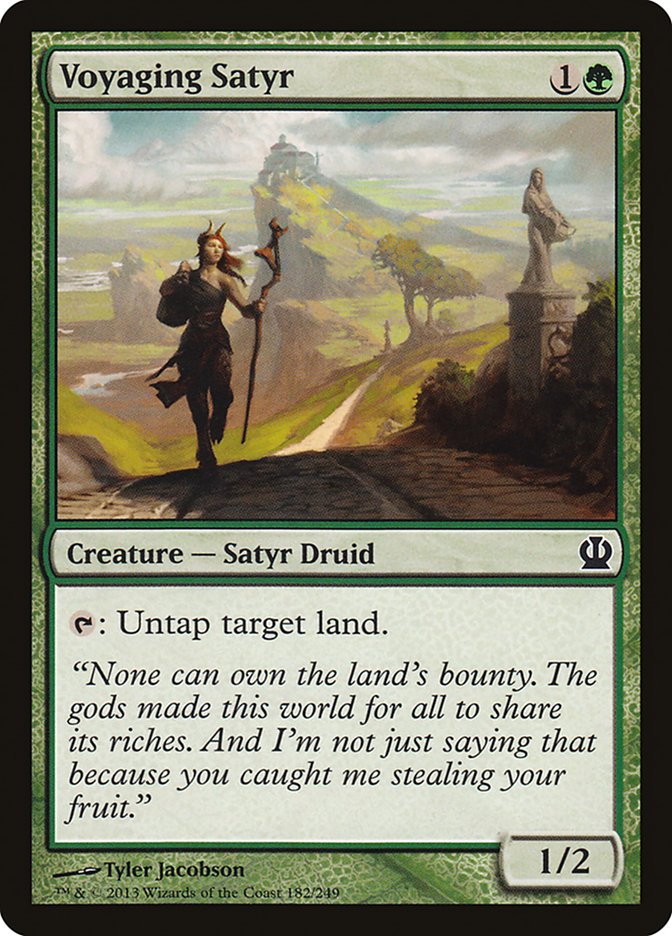 Voyaging Satyr [Theros] | Shuffle n Cut Hobbies & Games