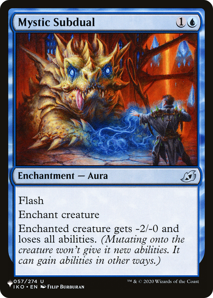 Mystic Subdual [The List] | Shuffle n Cut Hobbies & Games