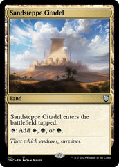 Sandsteppe Citadel [Phyrexia: All Will Be One Commander] | Shuffle n Cut Hobbies & Games