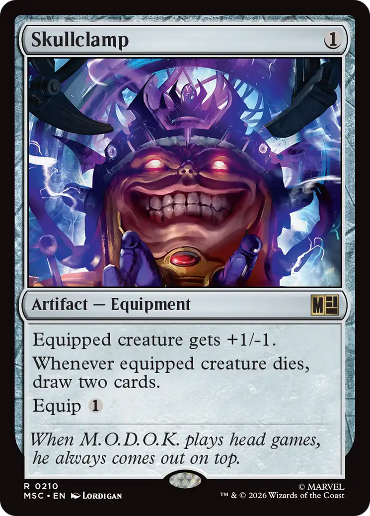 Skullclamp [Marvel Super Heroes Commander] | Shuffle n Cut Hobbies & Games
