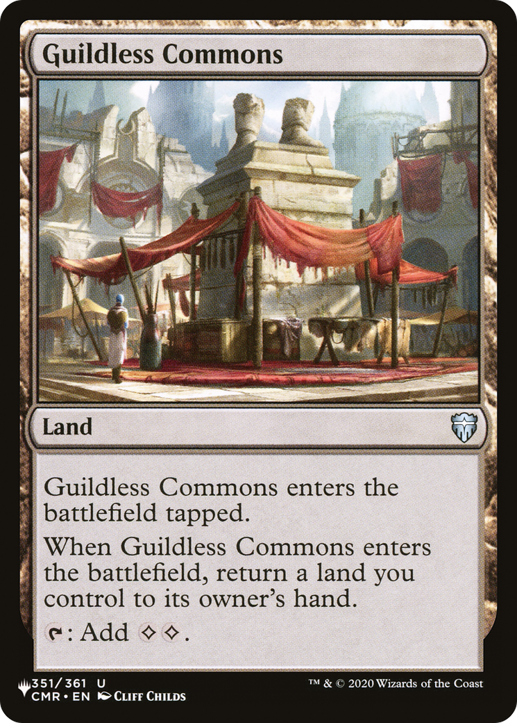 Guildless Commons [The List] | Shuffle n Cut Hobbies & Games