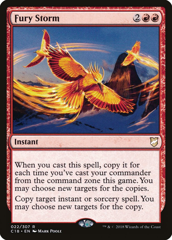 Fury Storm [Commander 2018] | Shuffle n Cut Hobbies & Games