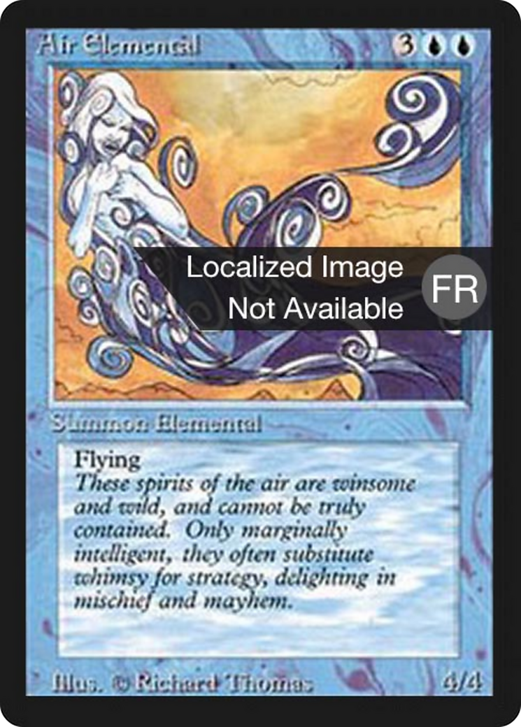 Air Elemental [Foreign Black Border] | Shuffle n Cut Hobbies & Games