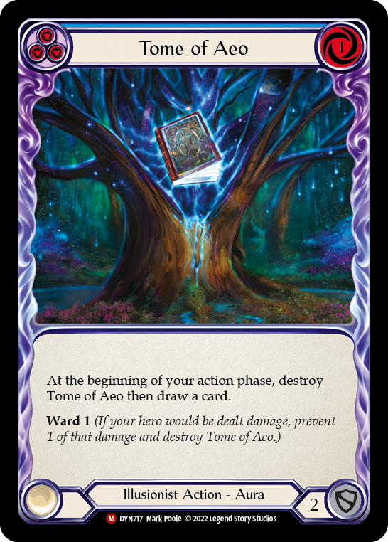 Tome of Aeo [DYN217] (Dynasty)  Rainbow Foil | Shuffle n Cut Hobbies & Games
