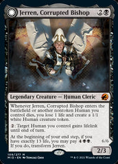Jerren, Corrupted Bishop // Ormendahl, the Corrupted [Innistrad: Midnight Hunt] | Shuffle n Cut Hobbies & Games