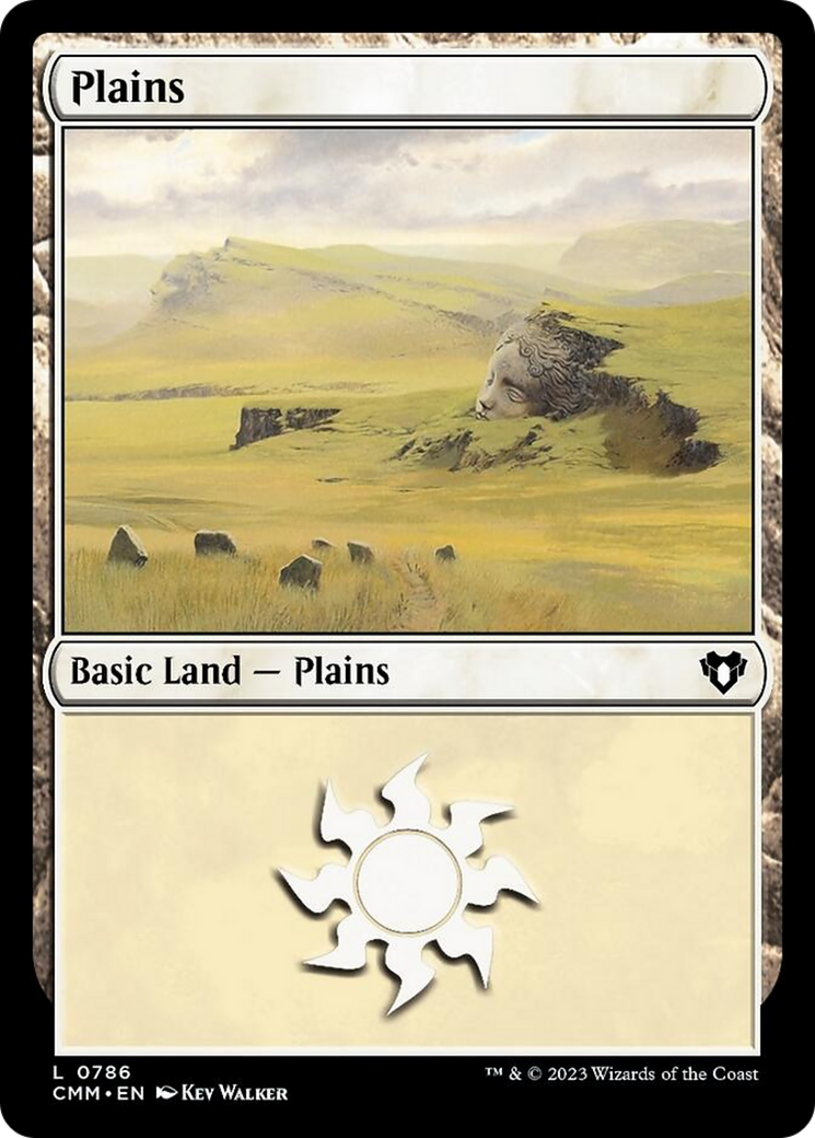 Plains (786) [Commander Masters] | Shuffle n Cut Hobbies & Games