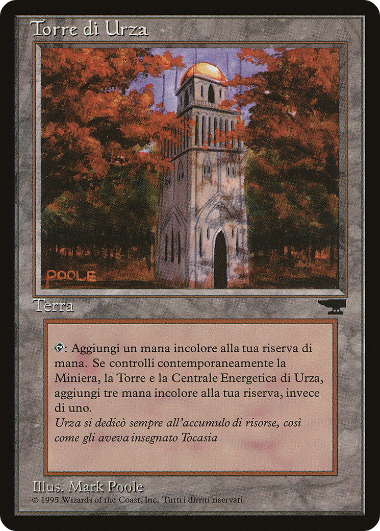Urza's Tower (Shore) (Italian) - "Torre di Urza" [Renaissance] | Shuffle n Cut Hobbies & Games