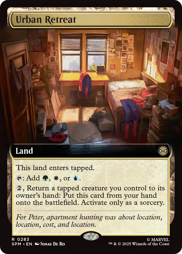 Urban Retreat (Extended Art) [Marvel's Spider-Man] | Shuffle n Cut Hobbies & Games