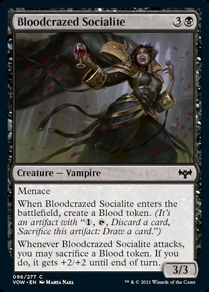 Bloodcrazed Socialite [Innistrad: Crimson Vow] | Shuffle n Cut Hobbies & Games