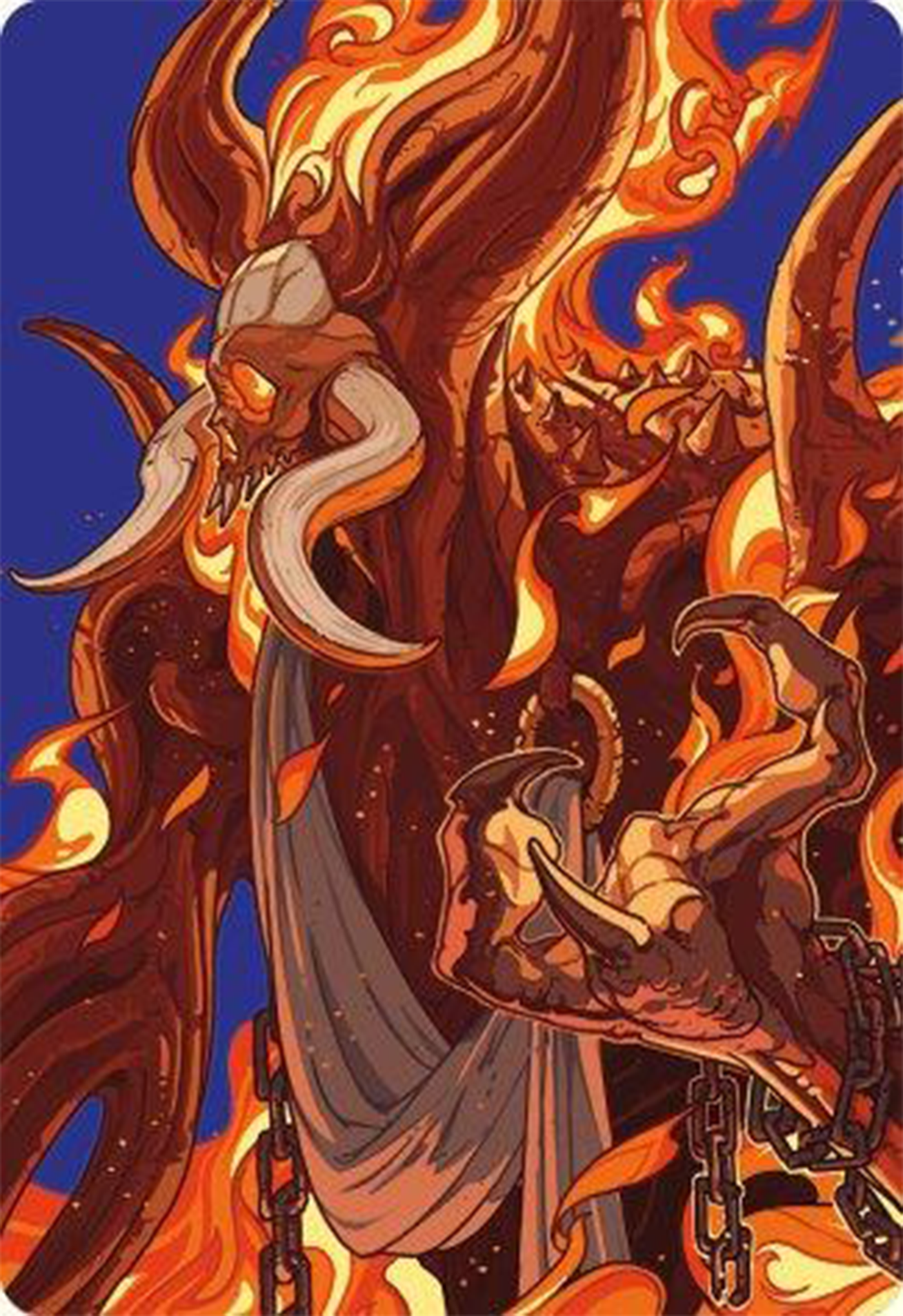 Phlage, Titan of Fire's Fury Art Card [Modern Horizons 3 Art Series] | Shuffle n Cut Hobbies & Games