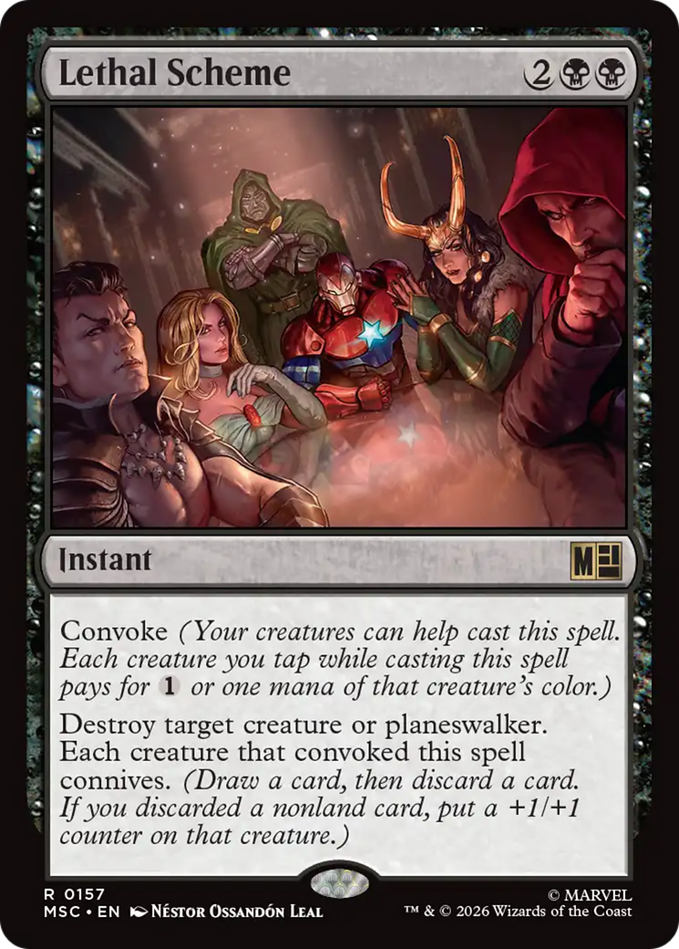 Lethal Scheme [Marvel Super Heroes Commander] | Shuffle n Cut Hobbies & Games