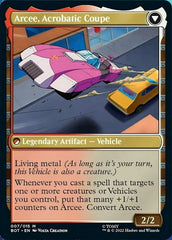 Arcee, Sharpshooter // Arcee, Acrobatic Coupe [Transformers] | Shuffle n Cut Hobbies & Games