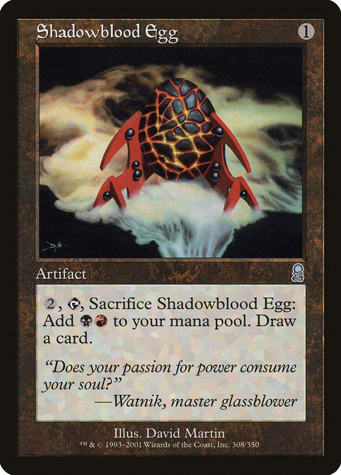 Shadowblood Egg [Odyssey] | Shuffle n Cut Hobbies & Games