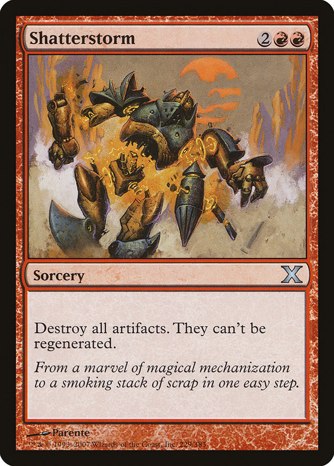 Shatterstorm [Tenth Edition] | Shuffle n Cut Hobbies & Games