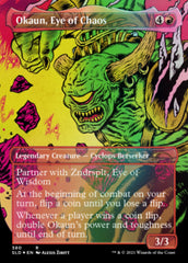 Okaun, Eye of Chaos // Okaun, Eye of Chaos (Borderless) [Secret Lair Drop Series] | Shuffle n Cut Hobbies & Games