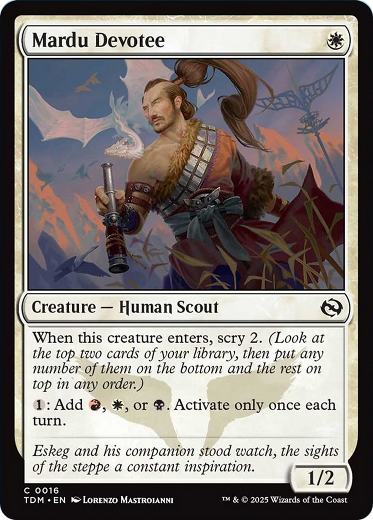 Mardu Devotee [Tarkir: Dragonstorm] | Shuffle n Cut Hobbies & Games
