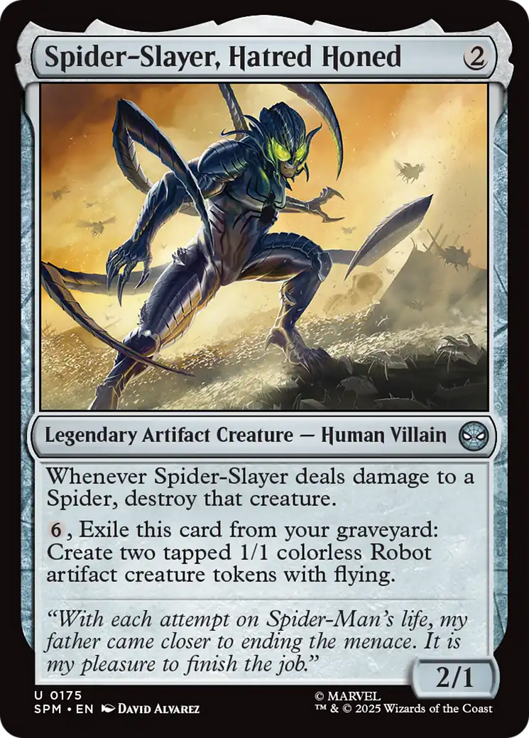 Spider-Slayer, Hatred Honed [Marvel's Spider-Man] | Shuffle n Cut Hobbies & Games