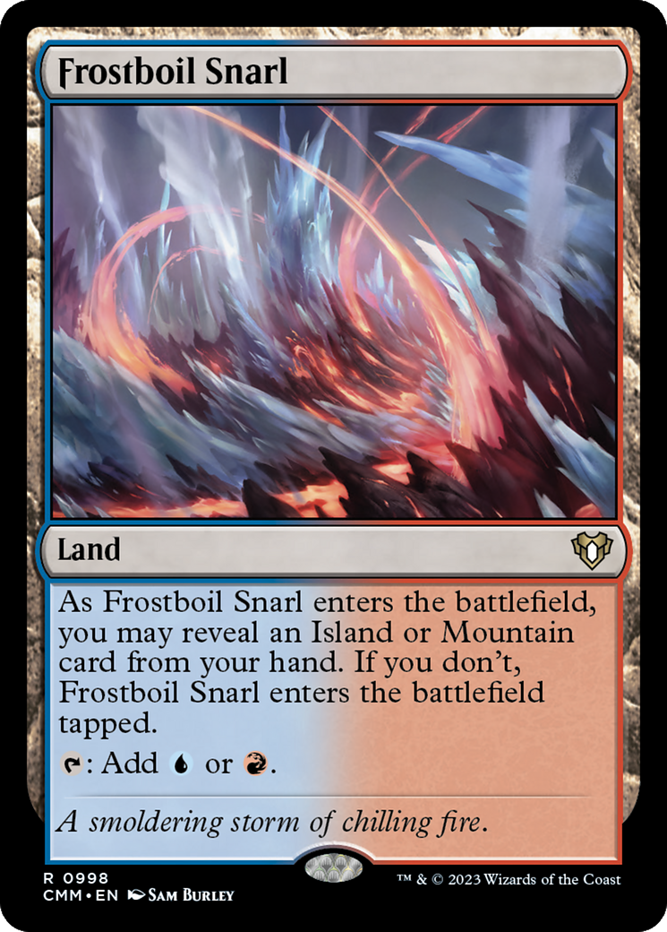 Frostboil Snarl [Commander Masters] | Shuffle n Cut Hobbies & Games