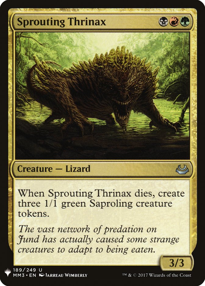 Sprouting Thrinax [Mystery Booster] | Shuffle n Cut Hobbies & Games